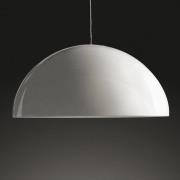 Oluce Sonora - vitlackerad pendellampa