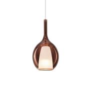 Ideallux Ideal Lux pendellampa Kalique 2, kopparfärgad, Ø 18 cm