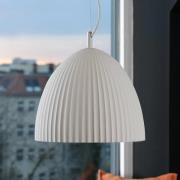 OSRAM hänglampa Decor Plaster Routes Bell, vit, gips, E27