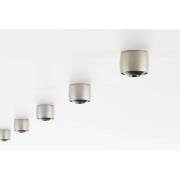 LOOM DESIGN LED-taklampa Air, grå, aluminium, Ø 10 cm