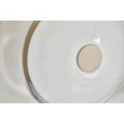 LOOM DESIGN LED-vägglampa Solene, vit, glas, Ø 20 cm