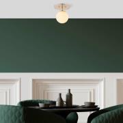 Opviq Taklampa Well, guldfärgad, glas, Ø 20 cm, E14