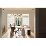 Nuura Aps Nuura vägglampa Liila 1, Ø 14 cm, IP44, brons/klar