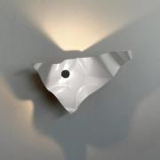 Knikerboker LED-vägglampa Zona d'ombra, vit, 79 cm