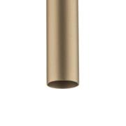 SIGMA Hänglampa Sopel 1, konformad, matt guld