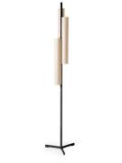LZF LAMPS LZF LED-golvlampa Black Note svart/elfenben 188 cm 3 lampor