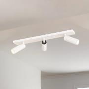 Arcchio takspotlight Brinja Slim, vit, 3 lampor, GU10 MR11