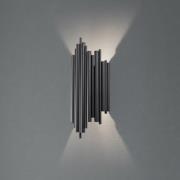 Opviq Vägglampa Reis, svart, metall, höjd 50 cm