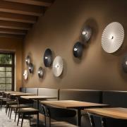 Linea Light Taklampa Doge_S, vit, metall, Ø 39 cm, E27