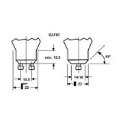 Sylvania LED-lampa SUPERIA RETRO, ES50 GU10 6 W 930 575 lm dimbar