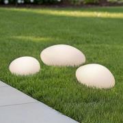 Lindby LED-solcells-dekorationsbelysning Liedra, 3-pack, RGBW, dimbar