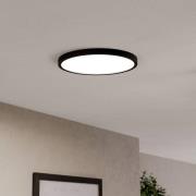 EGLO Taklampa Alderney, en skärm av naturgarn