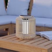 EGLO LED-lykta Marliano, ljust trä, trä