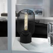 EGLO Wrington bordslampa, höjd 28,5 cm, svart, stål