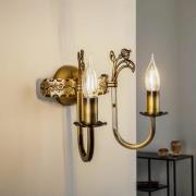 Jupiter Vägglampa Castle ljus patinerad 2 lampor