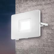 EGLO Utomhus LED-spot Faedo 3 i vitt, 50 W