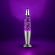 Reality Leuchten LED-bordslampa FAME, titanfärgad, höjd 35 cm, RGB, US...