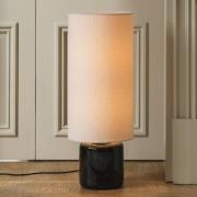 Globen Lighting Golvlampa Florian, vit/svart Höjd 80 cm