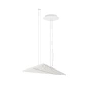 Vibia LED-hänglampa RHYTHM, vit, 93 x 47 cm, 927 dimbar