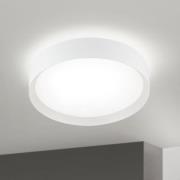 ORION LED-taklampa VARIO, Ø 40 cm, vit, metall, CCT, dimbar