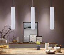 Paulmann URail pendellampa Catalejo, signalvit, metall