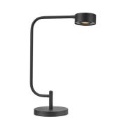 Markslöjd LED-bordslampa Hugo, svart, höjd 51,5 cm, dimbar