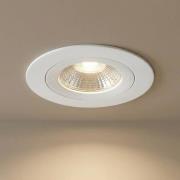 Sigor LED infälld takspot Diled, Ø 8,5 cm, 10 W, 3 000 K, vit
