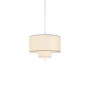 NEW WORKS Pendellampa Margin, Ø 70 cm, vit, E27