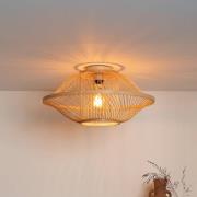 GOOD & MOJO Taklampa Maui, natur, Ø 50 cm, bambu, E27