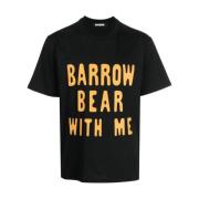 Barrow Klassisk Svart Jersey T-Shirt Black, Herr