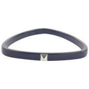 Hermès Vintage Pre-owned Tyg armband Blue, Dam