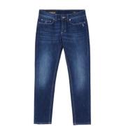 Dondup Ankel-Längd Skinny Jeans Blue, Dam