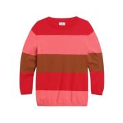 Woolrich Kontrastlinje Damtränings T-shirt Red, Dam