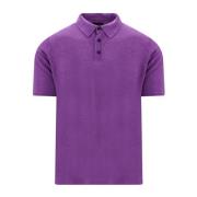 Roberto Collina T-Shirts Purple, Herr
