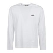 A.p.c. Långärmad topp White, Herr