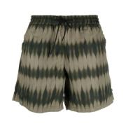 A.p.c. Bobby Tie-Dye Badshorts Green, Herr