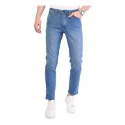 True Rise Herrmode Regular Fit Jeans - Dp22-Nw Blue, Herr