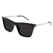 Saint Laurent Stiliga solglasögon för kvinnor Black, Dam