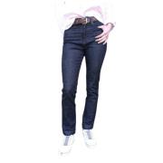 Denim Studio Colette Straight Leg Jeans Blue, Dam