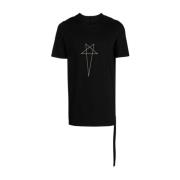 Rick Owens Svart/Pärla Level T-Shirt Black, Herr