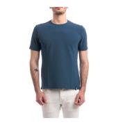 Drumohr T-Shirts Blue, Herr