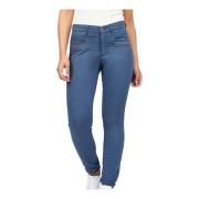 2-Biz Slim-Fit Jeans Rany Autumn Blue Blue, Dam