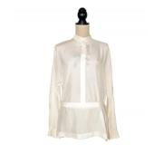 Gucci Vintage Utmärkt Skick Top White, Dam