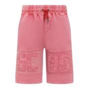 Gcds Elastiska Shorts med Dragsko och Fickor Red, Herr