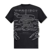 Y/Project T-shirt med logotyp Black, Herr