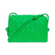 Bottega Veneta Loop Mini shoulder bag Green, Dam
