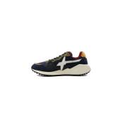 W6Yz Herr Sneakers i mocka - Art. Wolf-M Navy Gray, Herr