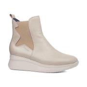 Callaghan Ankle Boots Beige, Dam