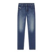 Diesel Blå Slim Fit Jeans Blue, Herr