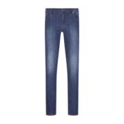 Emporio Armani Ljus Tvätt Komfort Jeans Blue, Herr